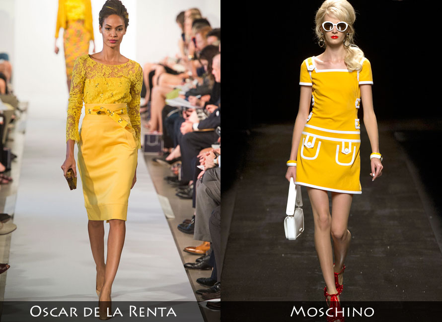 Модные цвета 2013: Желтый