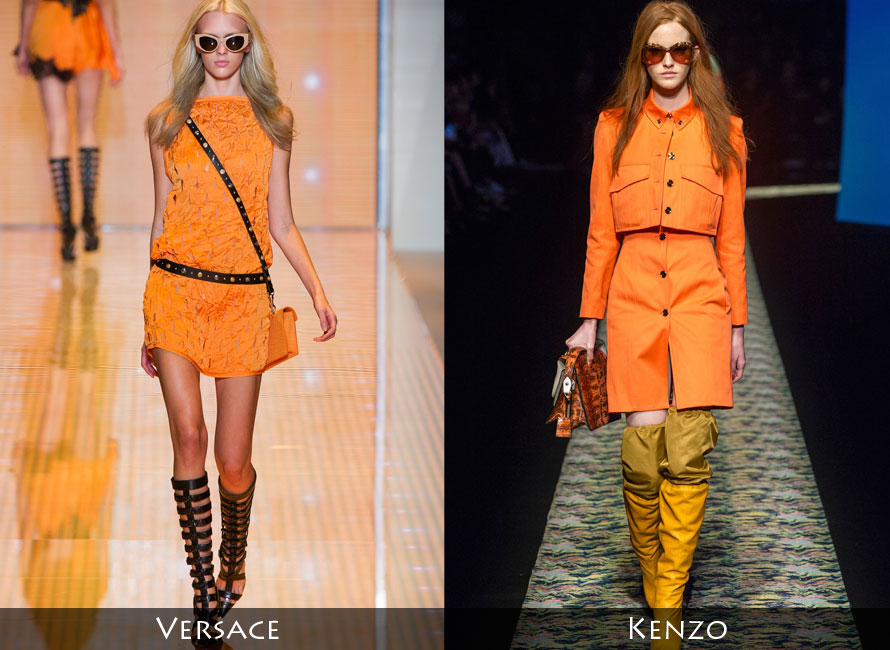Модные цвета 2013: Оранжевый