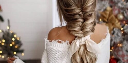 Праздничные прически, которые привлекают внимание