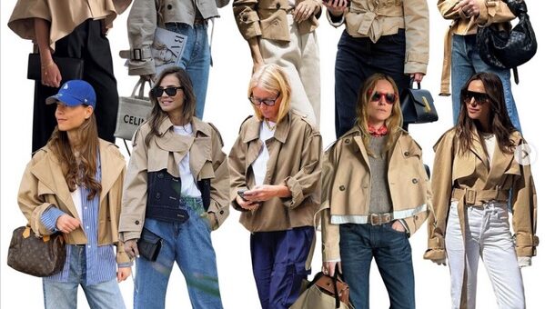 Главная верхняя одежда весны — Укороченный тренч