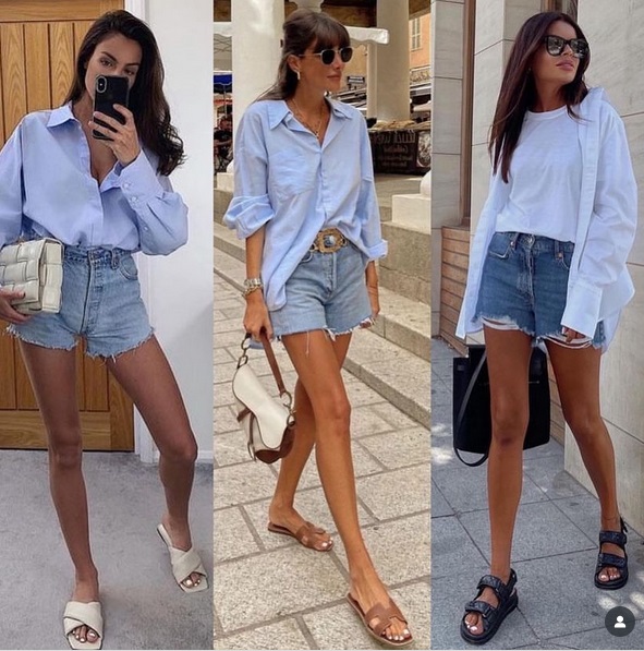 Мини-деним: жаркий тренд для горячих дней