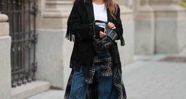 Радар трендов: фланелевая рубашка, повязанная на талии